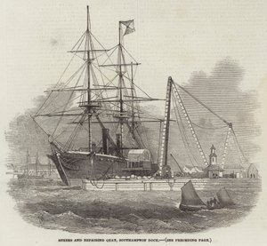 Sheers and Repairing Quay，Southampton Dock